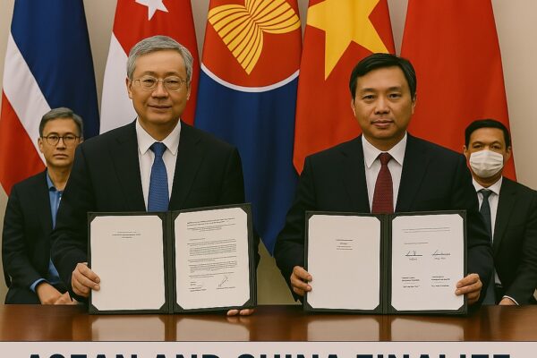 ASEAN and China Finalize Trade Upgrade Amid Tariff Tensions